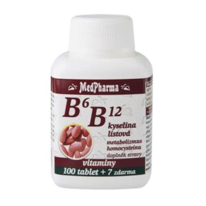 Vitamin B6, B12, kyselina listová